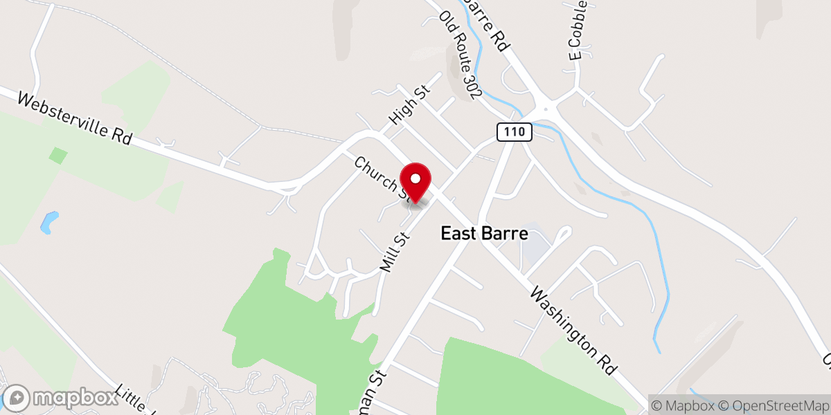 Map showing location of Christ Community Alliance Church