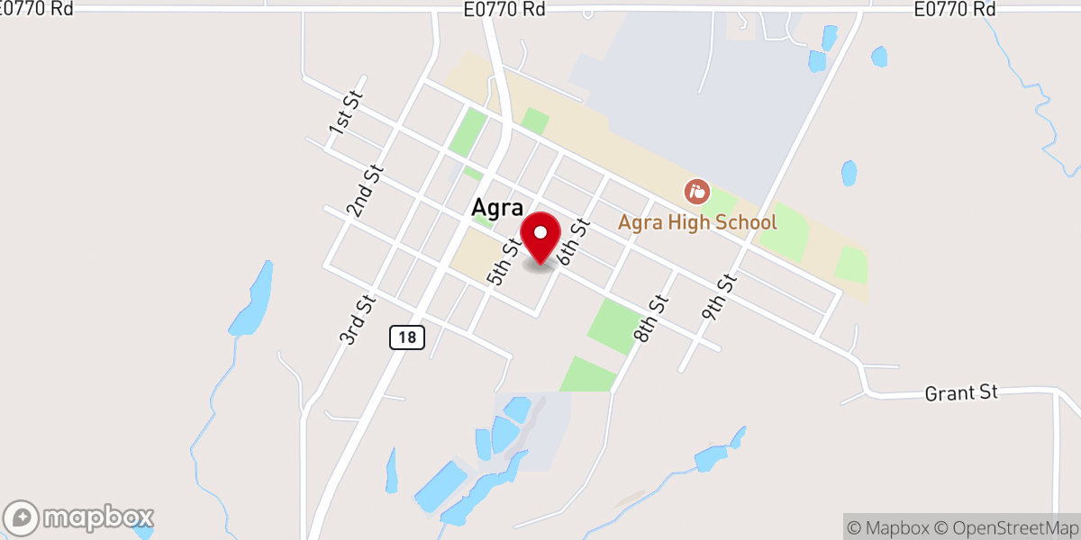 Map showing location of Agra FBC