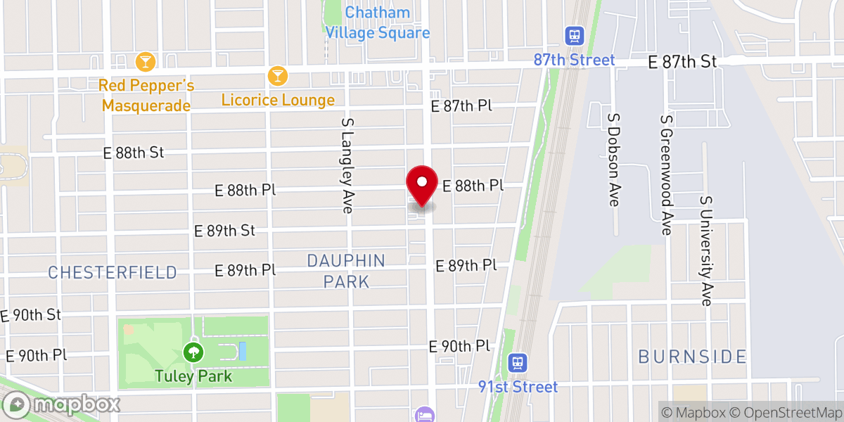 Map showing location of New Bethlehem MB Church