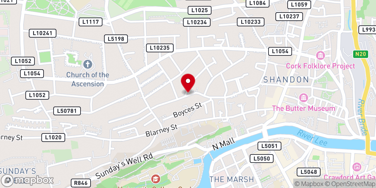 Map showing location of Catholic Grotto To Our Lady of Lourdes & Christ the Saviour