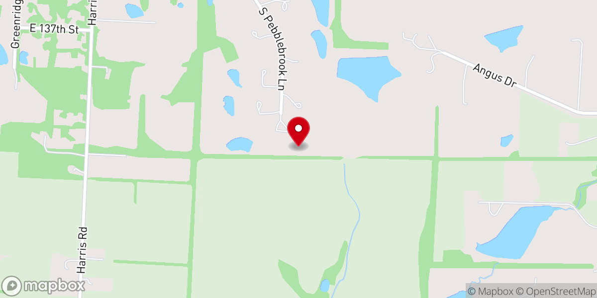 Map showing location of His Helping Hands