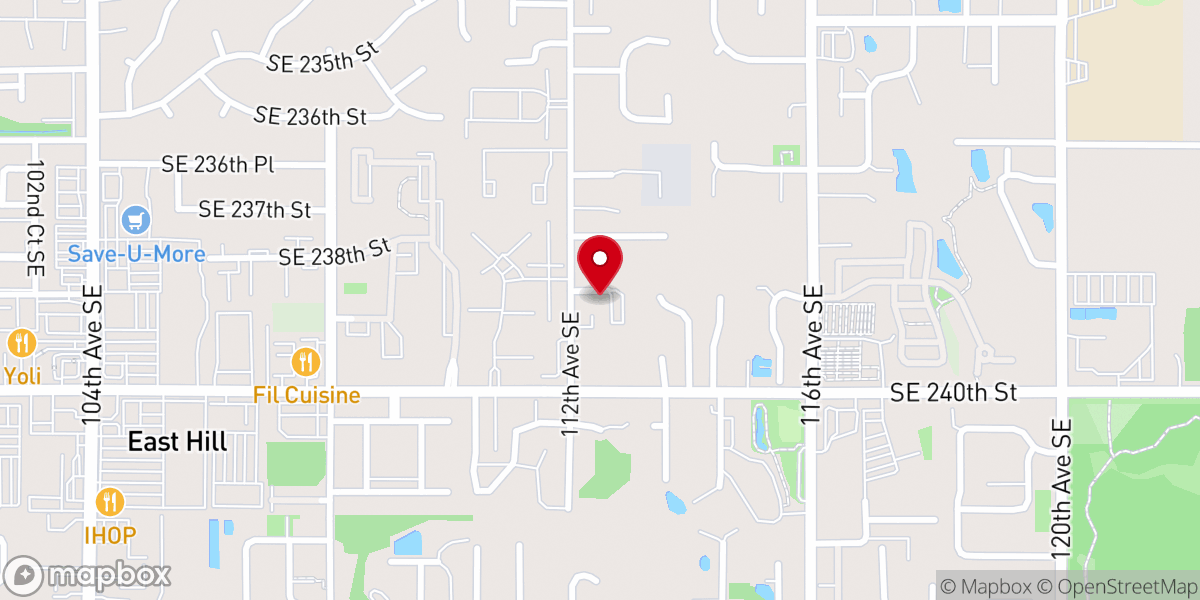 Map showing location of Lutheran Church of the Cross