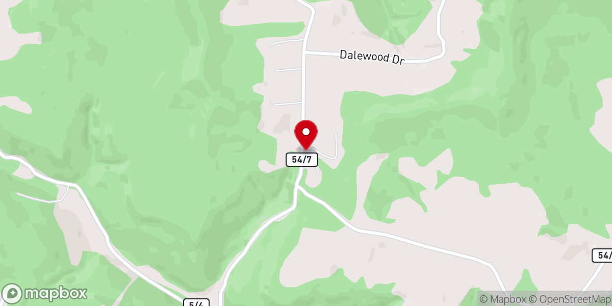 Map showing location of White Rock Community Church