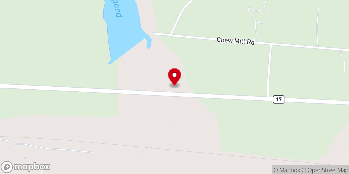 Map showing location of Williams Grove Missionary Baptist