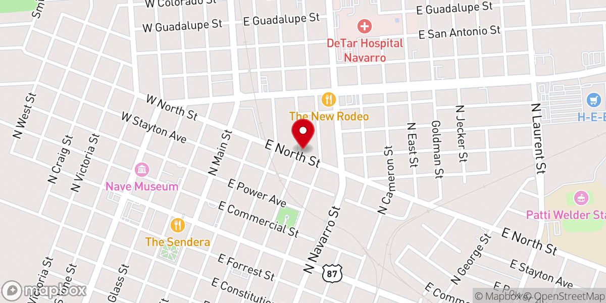 Map showing location of God's Church of Restoration
