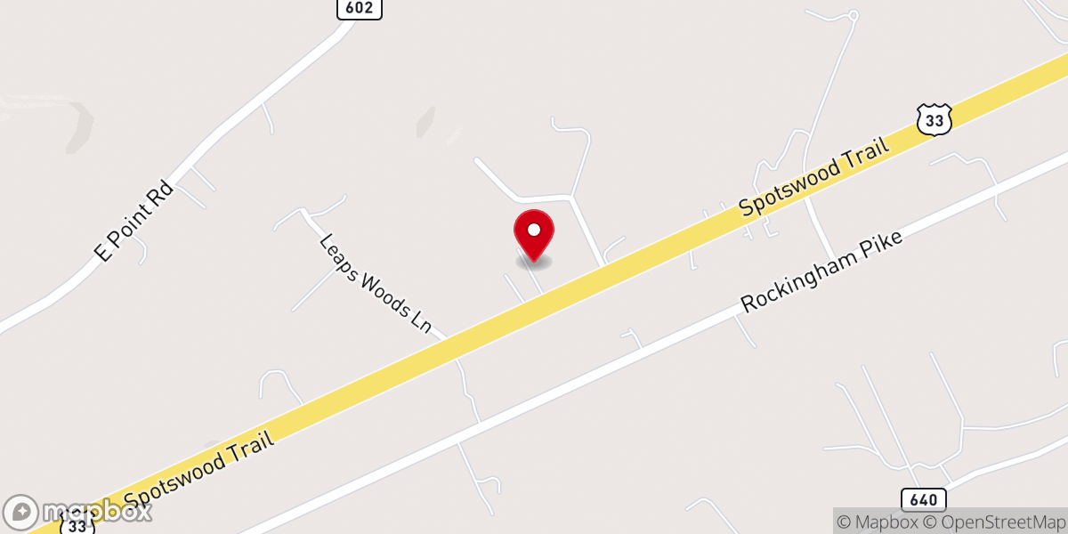Map showing location of Souls Harbor Church