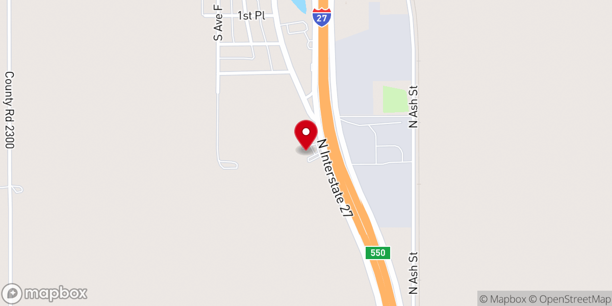 Map showing location of Saint Isidore Catholic Church