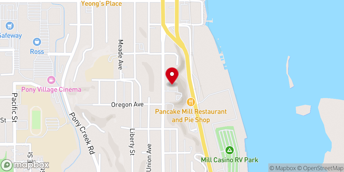 Map showing location of Celebration Center