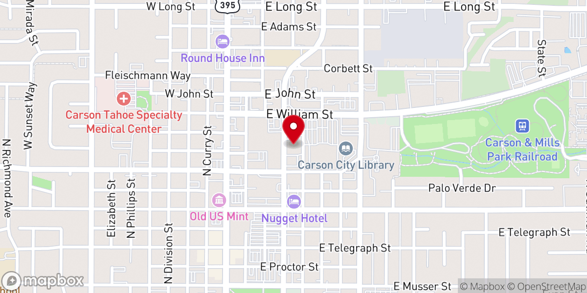 Map showing location of The Bridge Kids