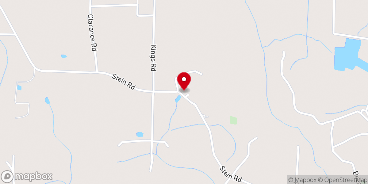 Map showing location of Zion Chapel Ame
