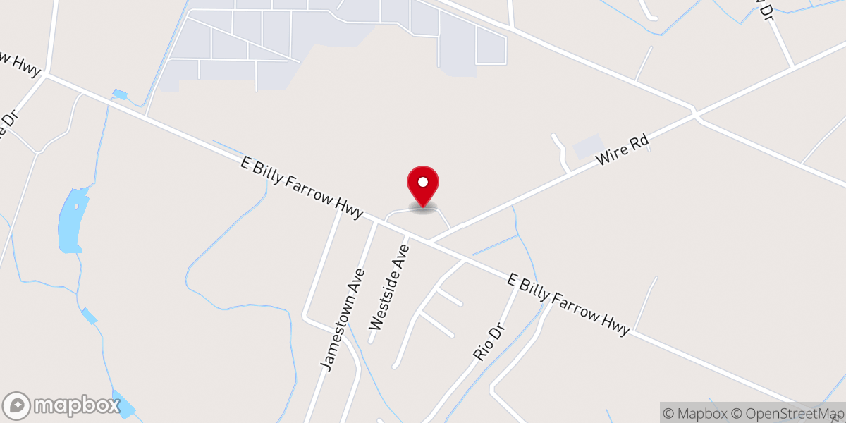 Map showing location of Radiant Church