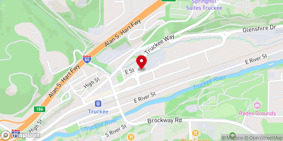 Map showing location of Church Street House