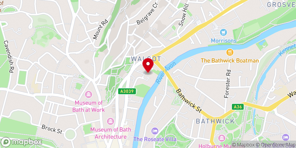 Map showing location of Methodist Homes For The Aged