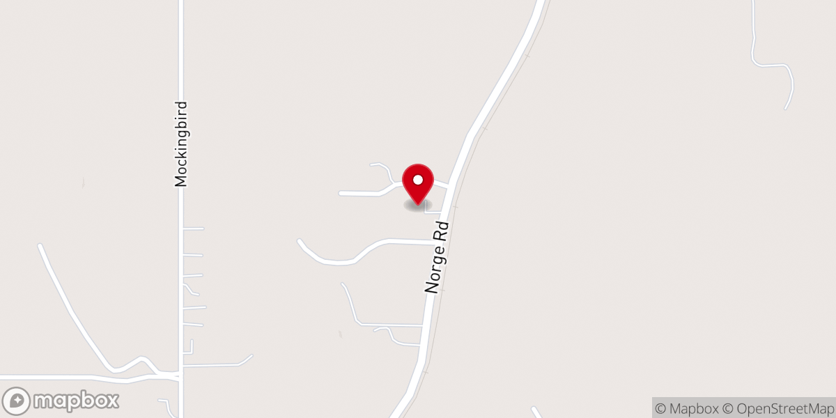 Map showing location of Cowboy Country Church Inc