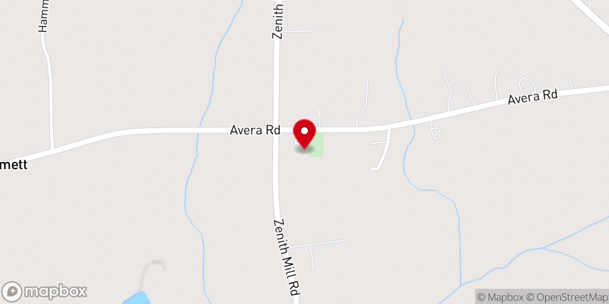 Map showing location of Pleasant Hill Congregational Christian Chruch
