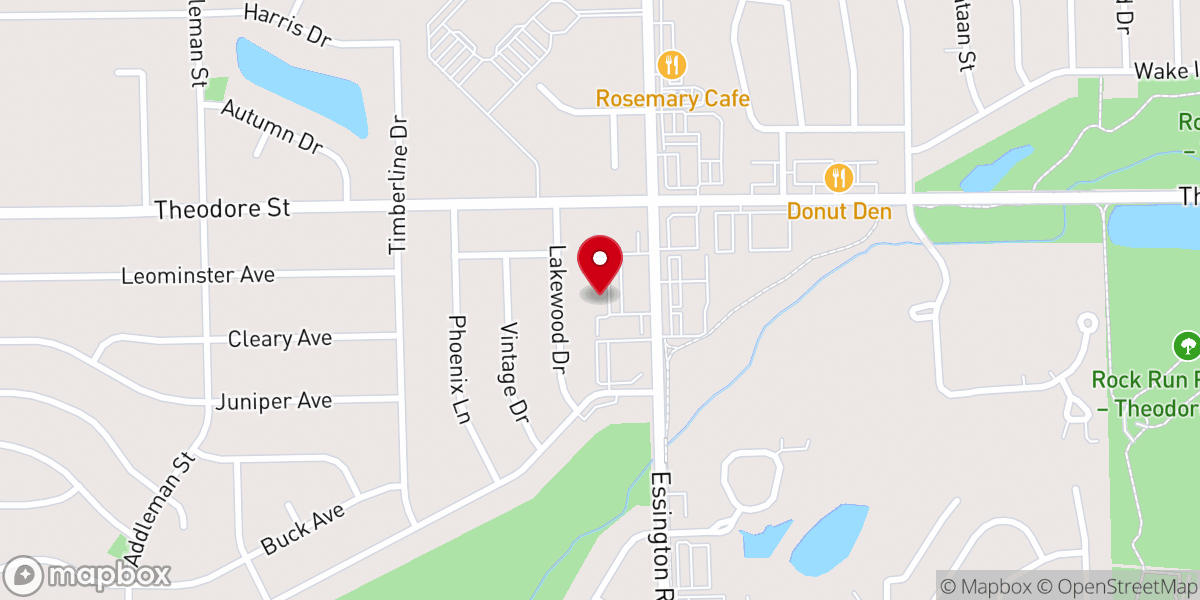 Map showing location of Sisters of St Francis Immaculate