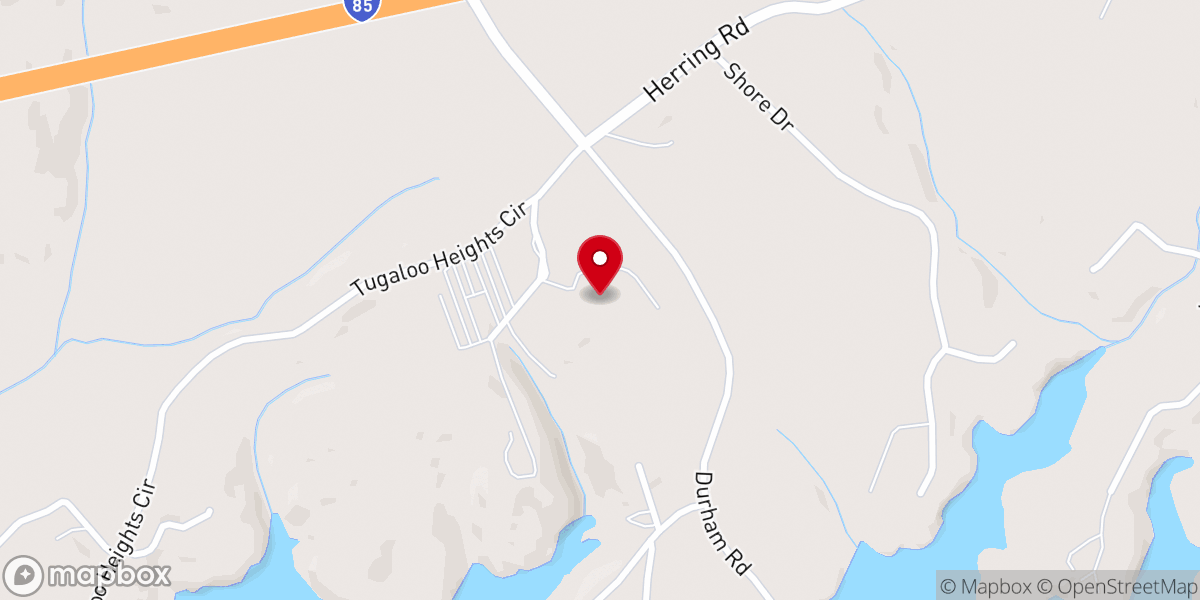 Map showing location of Thousand Trails Carolina Landing
