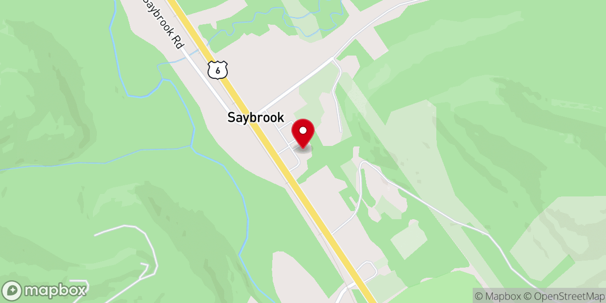 Map showing location of St. Anthony's Church & St. Paul Center
