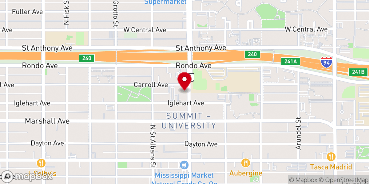 Map showing location of Awaken Community