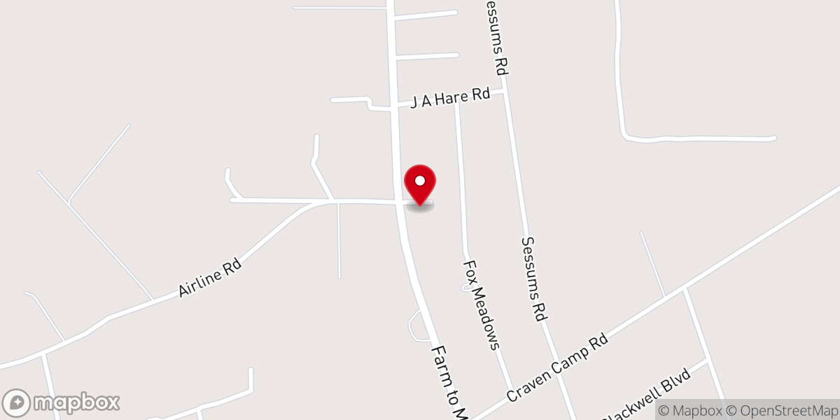 Map showing location of Pentecostal Lighthouse UPC
