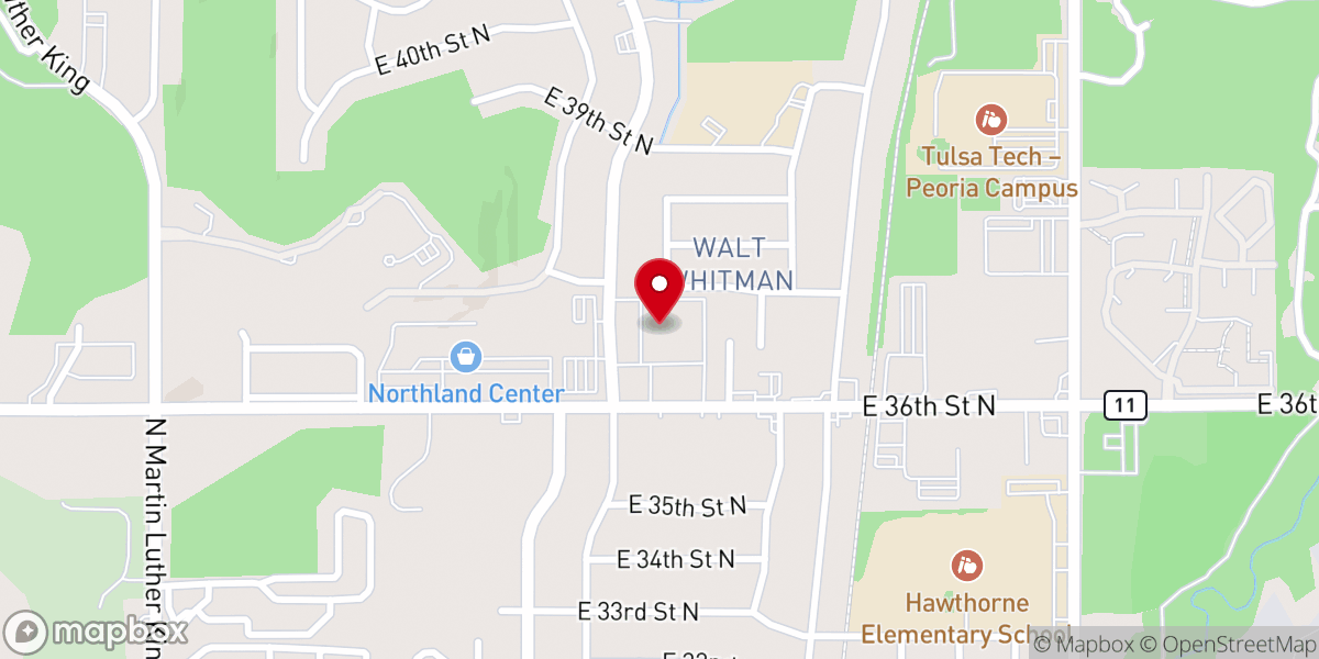 Map showing location of Covenant Group Ministries Inc