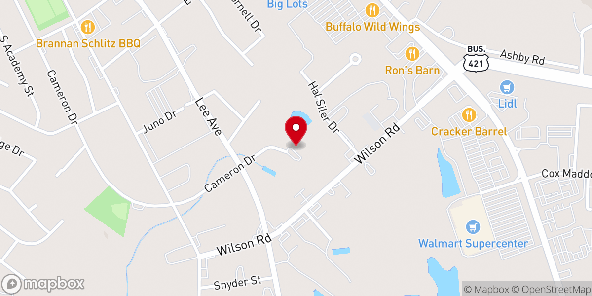 Map showing location of Fountain of Life Ministries