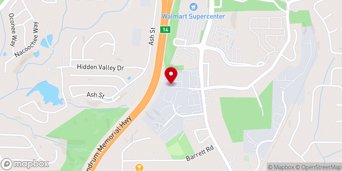 Map showing location of Covenant Christian Center of Canton Inc