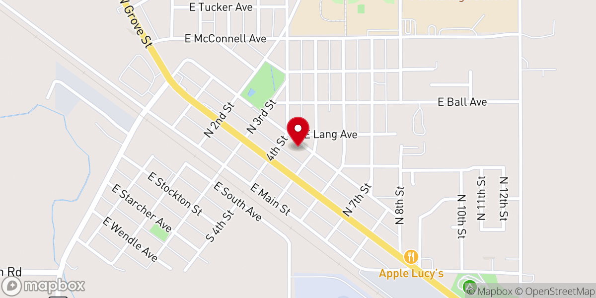 Map showing location of Parma Pentecostal Church