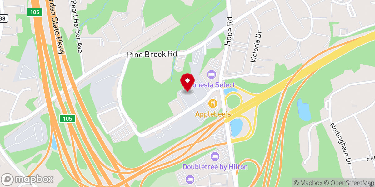 Map showing location of Bethel Community Church Int'l