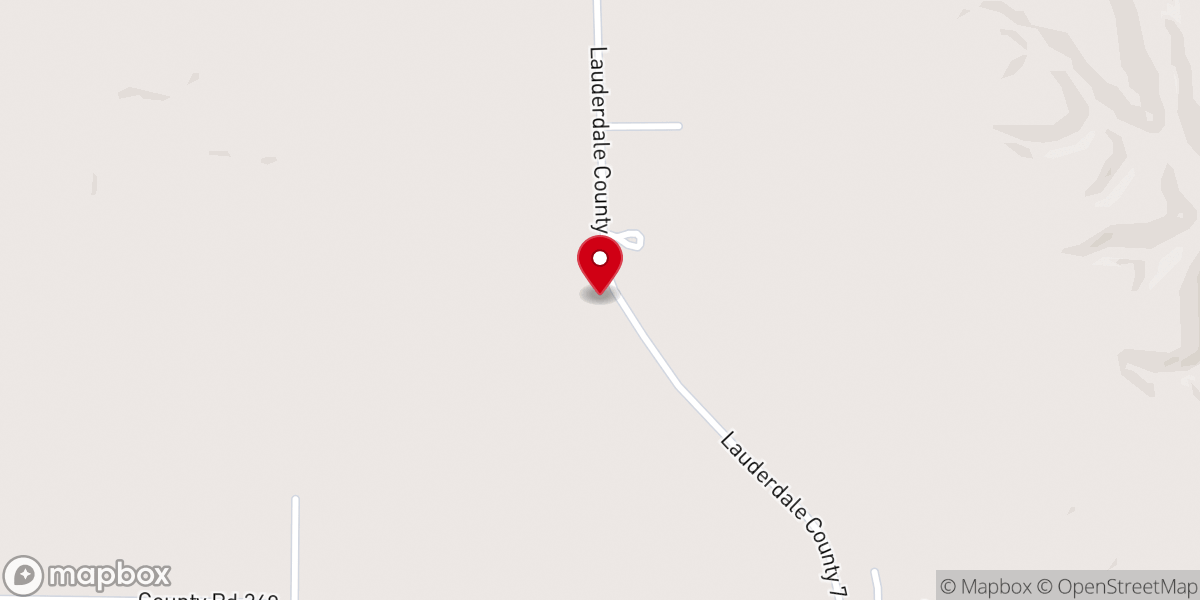 Map showing location of Hillsdale Methodist Church