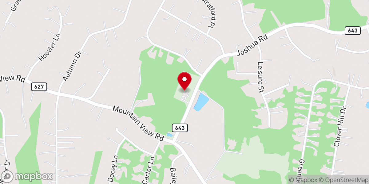 Map showing location of Stafford Seventh-day Adventist Church
