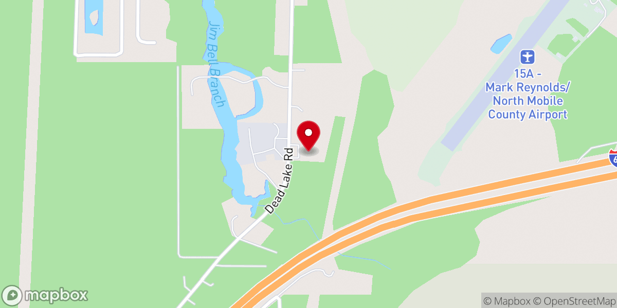 Map showing location of Fountain of Faith Missionary Baptist Church