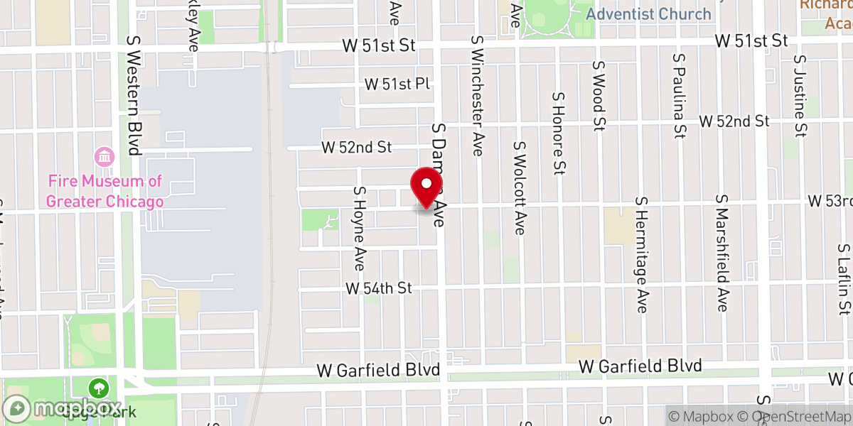 Map showing location of Free Spirit Deliverances Ministry