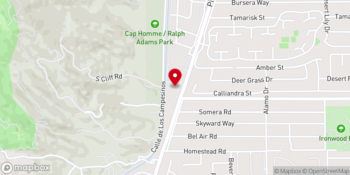 Map showing location of St. Margaret's Episcopal Church