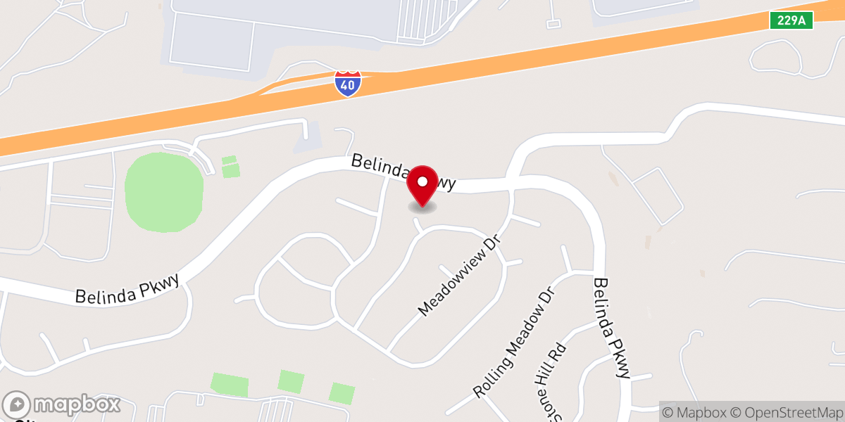 Map showing location of Jesus Provisions Ministries and Care Center