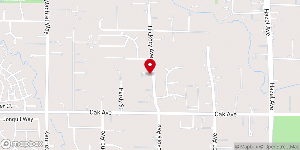 Map showing location of New Beginnings Orangevale