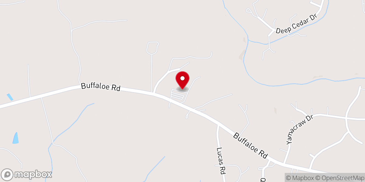 Map showing location of Haven Farm Venue & Shoppe