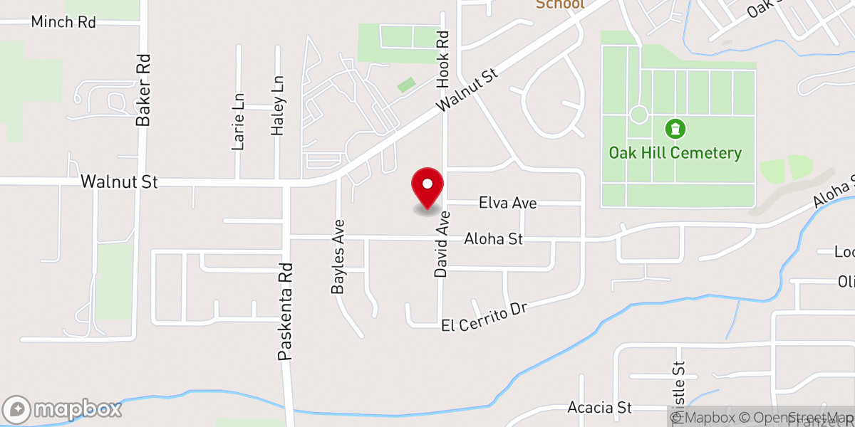 Map showing location of First United Methodist Church