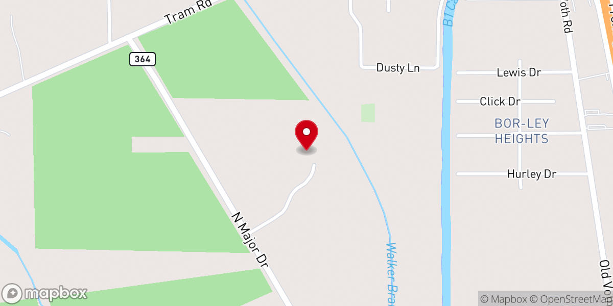 Map showing location of Holy Family Retreat Center