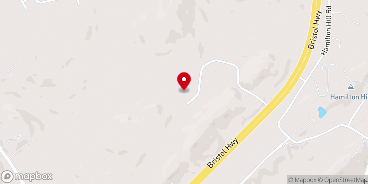 Map showing location of New Life Baptist Church - Food Distribution Center