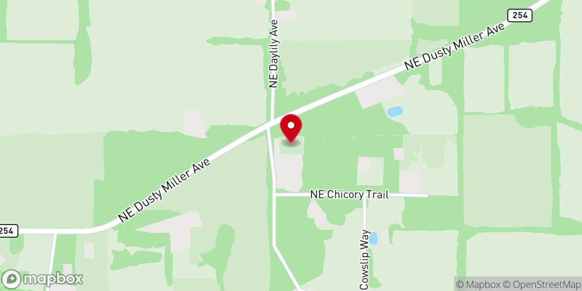 Map showing location of Barbara Memorial Church
