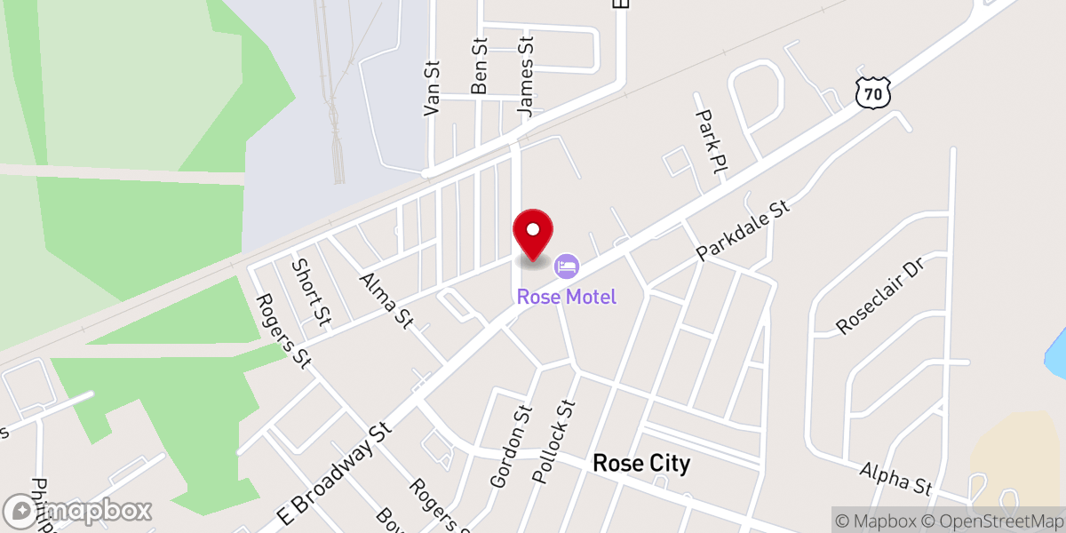 Map showing location of St Matthew Church of God