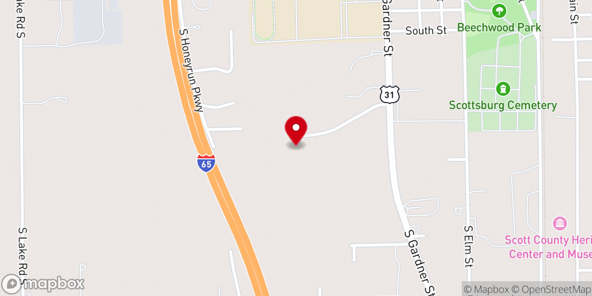 Map showing location of Gleaners Mobile Pantry - Food Pantry