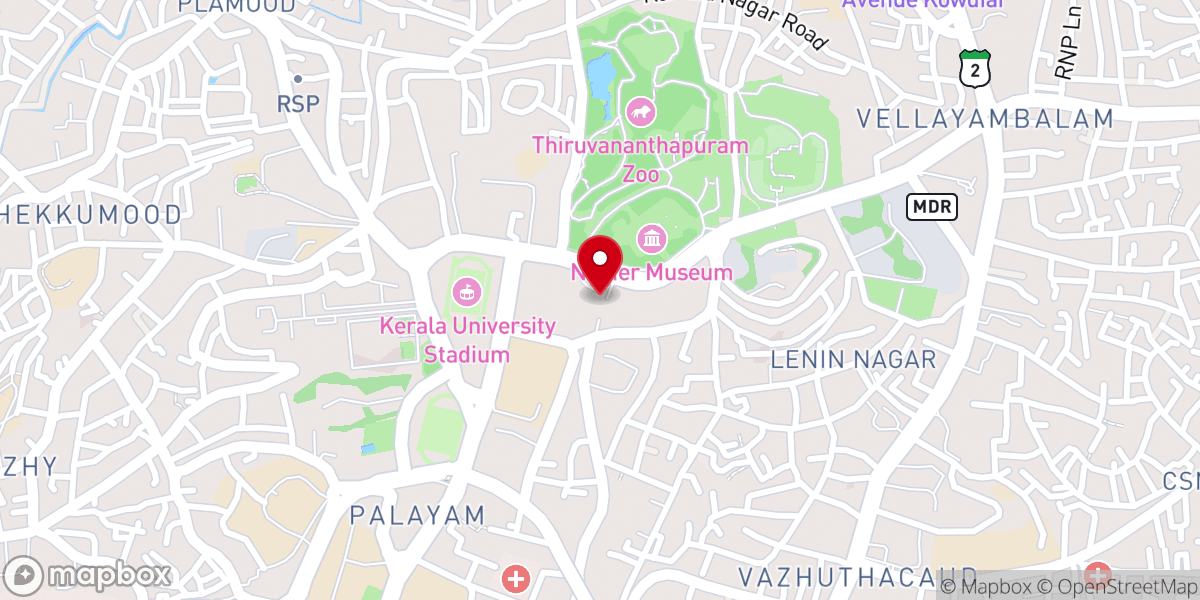 Map showing location of Karisma Fire Ministries