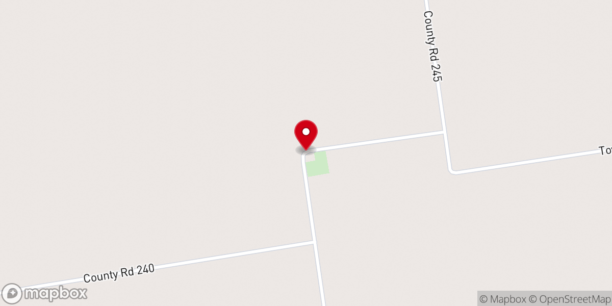 Map showing location of Bible Faith Church