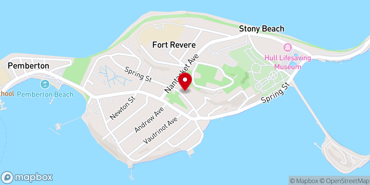 Map showing location of Saint Nicholas United Methodist Church