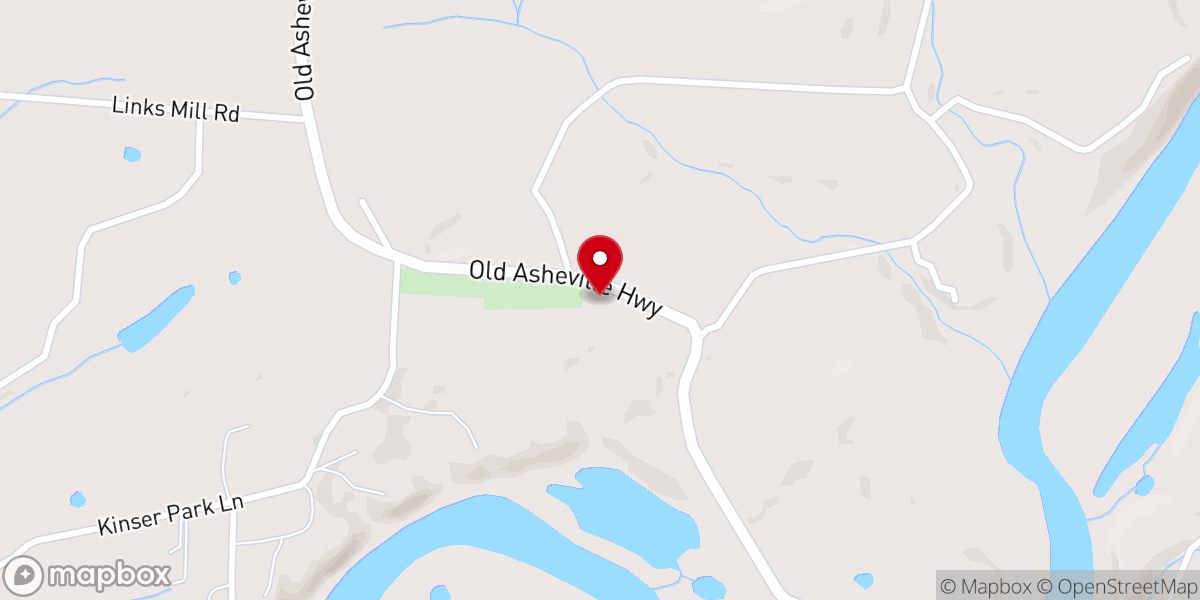 Map showing location of River Hill Church