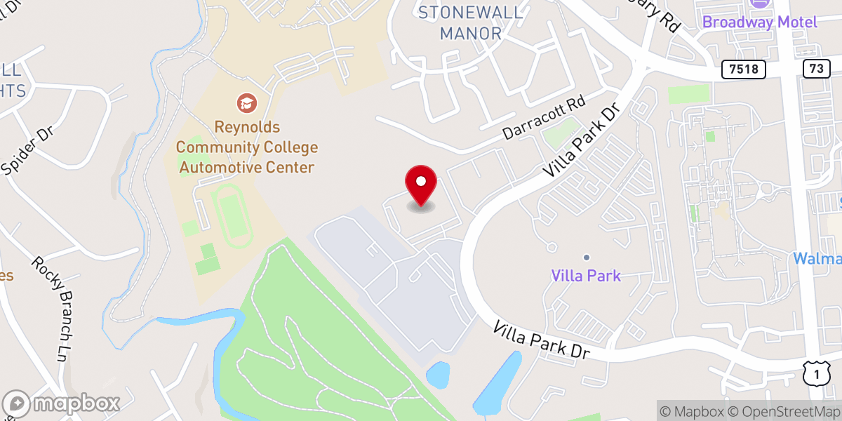 Map showing location of Community Mission Outreach