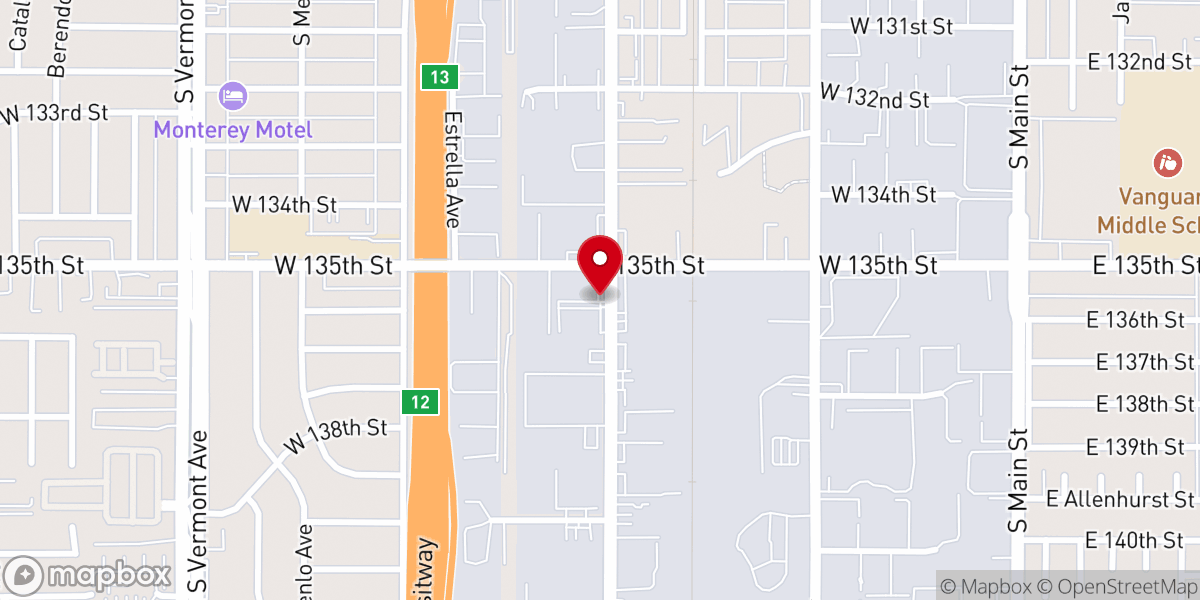 Map showing location of Apostolic Faith Home Assembly