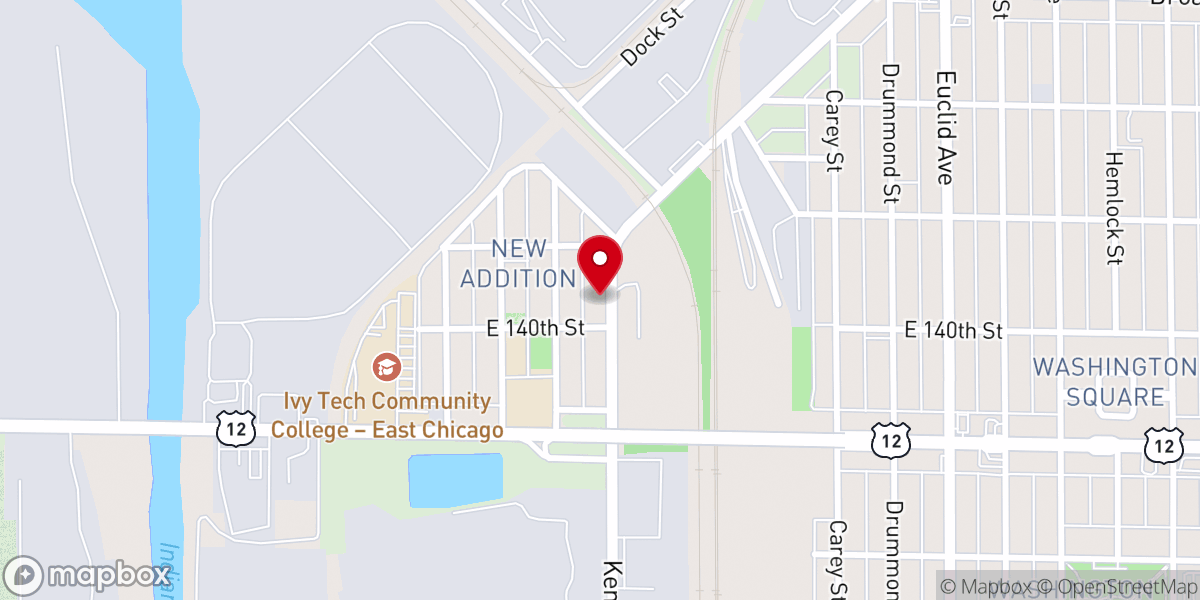Map showing location of Mission of Jesus Christ